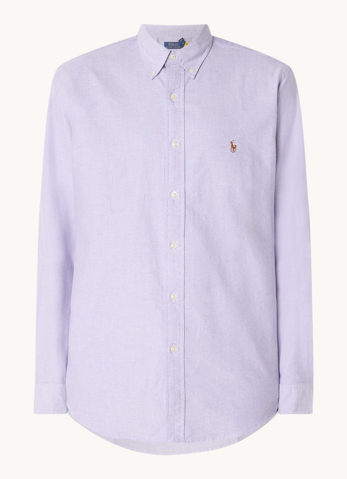 Ralph Lauren Het iconische Oxford overhemd - voorkant 5 thistle / paars