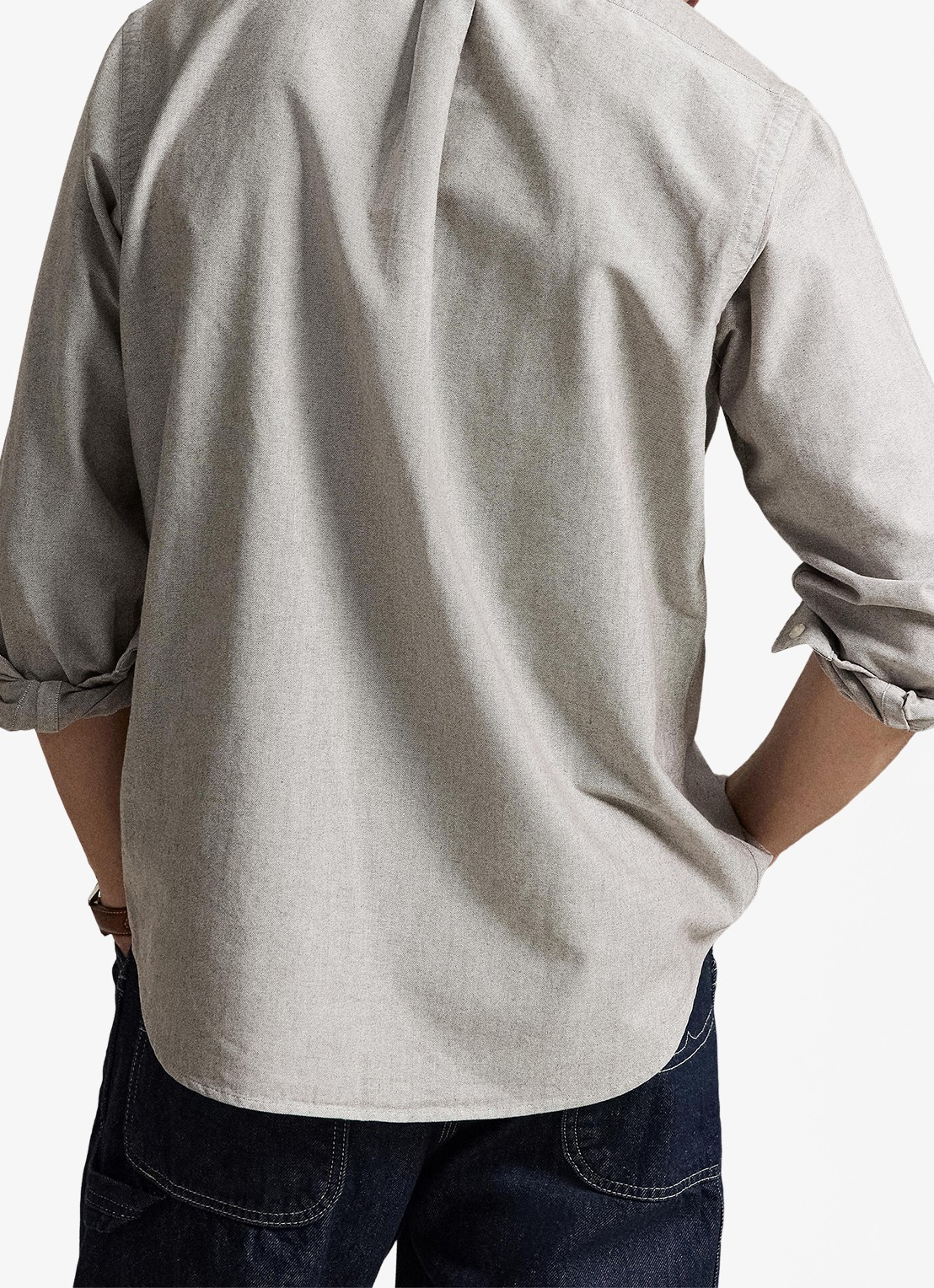 Ralph Lauren Het iconische Oxford overhemd - achterkant nutmeg brwn zxw5 / bruin