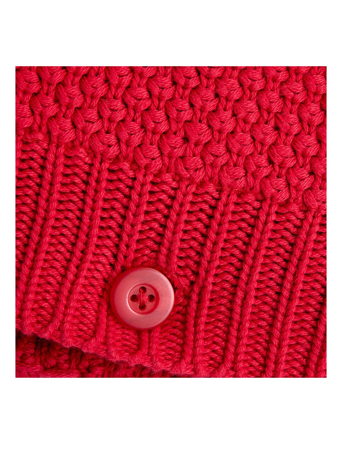Ralph Lauren Highland sierkussenhoes 50 x 50 cm - achterkant 5 rood