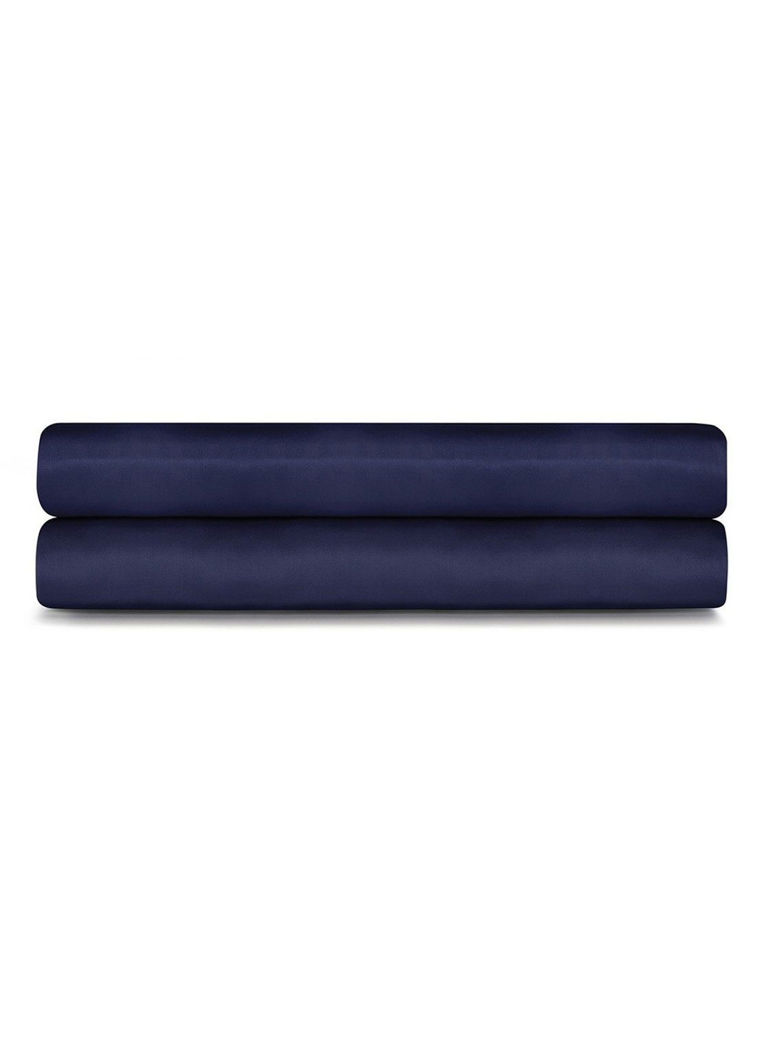 Ralph Lauren Hoeslaken van katoensatijn 624TC, hoekhoogte 33 cm - voorkant donkerblauw