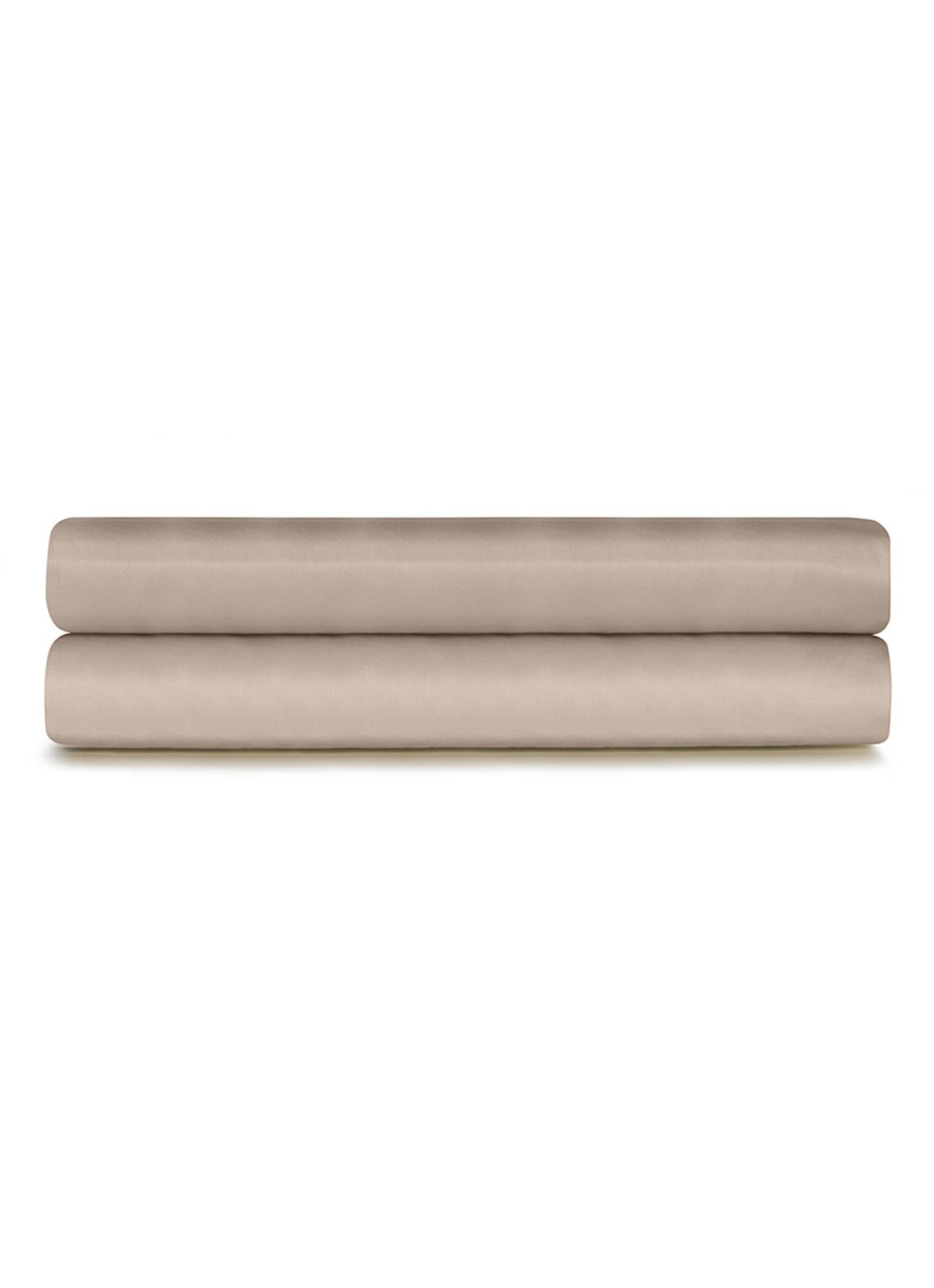 Ralph Lauren Hoeslaken van katoensatijn 624TC, hoekhoogte 33 cm - voorkant beige