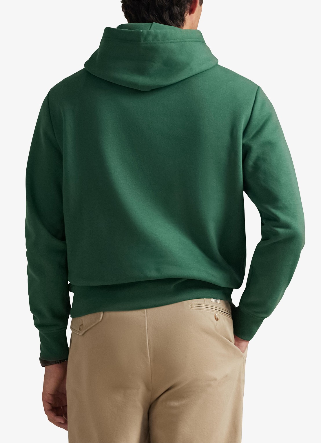 Ralph Lauren Hoodie met logo - achterkant verano green / groen