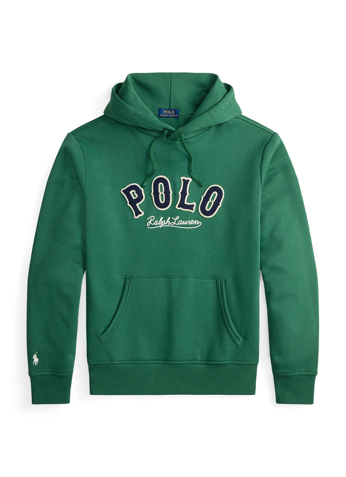 Ralph Lauren Hoodie met logo - voorkant 4 verano green / groen