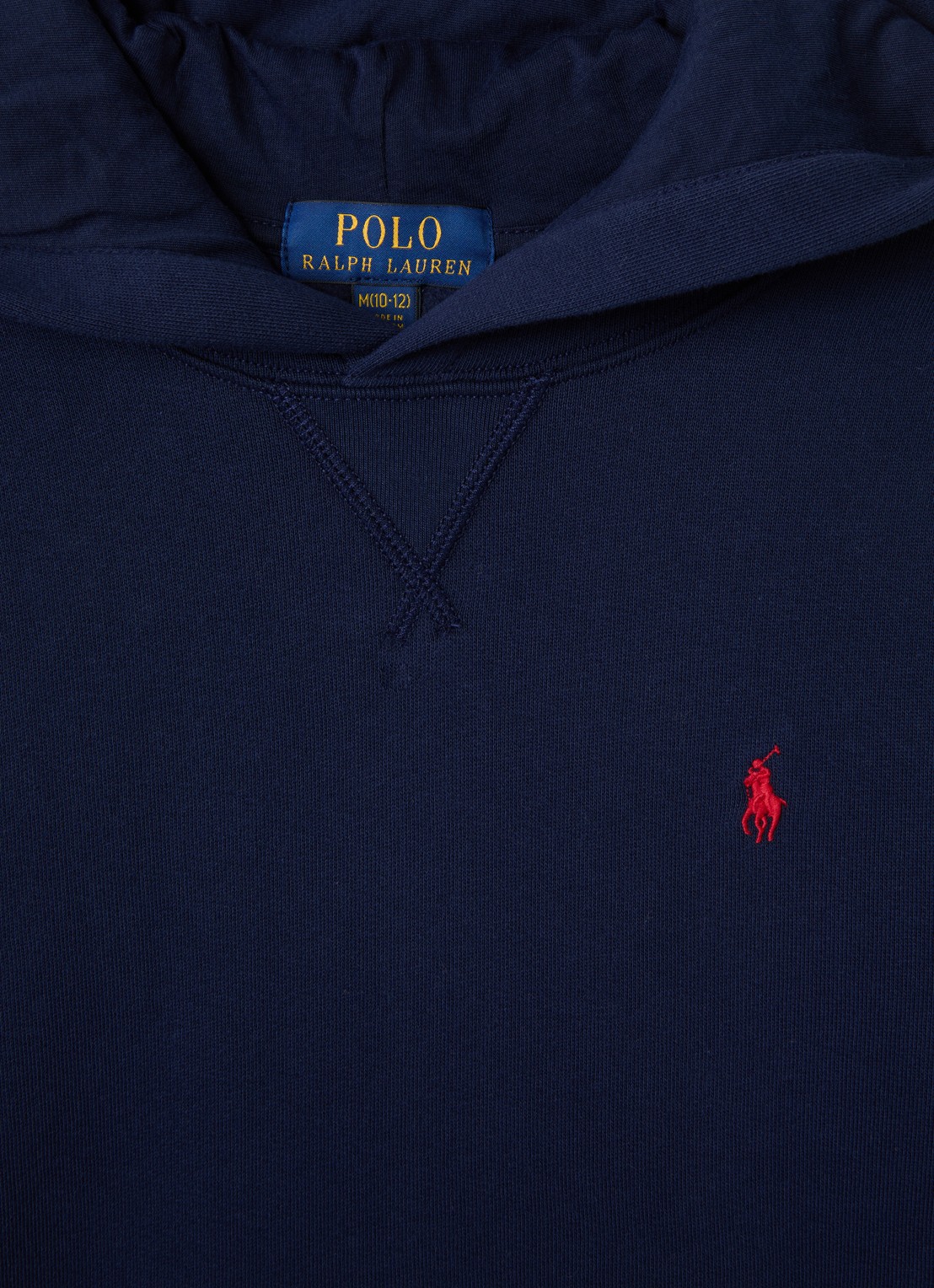 Ralph Lauren Hoodie met logoborduring - detail 3 donkerblauw