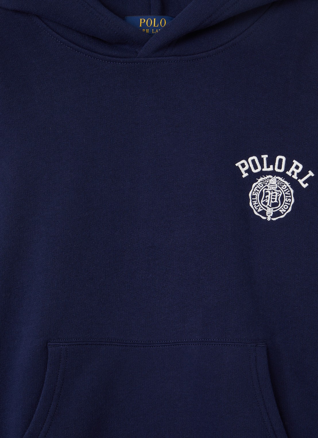 Ralph Lauren Hoodie met logoborduring - detail 3 donkerblauw