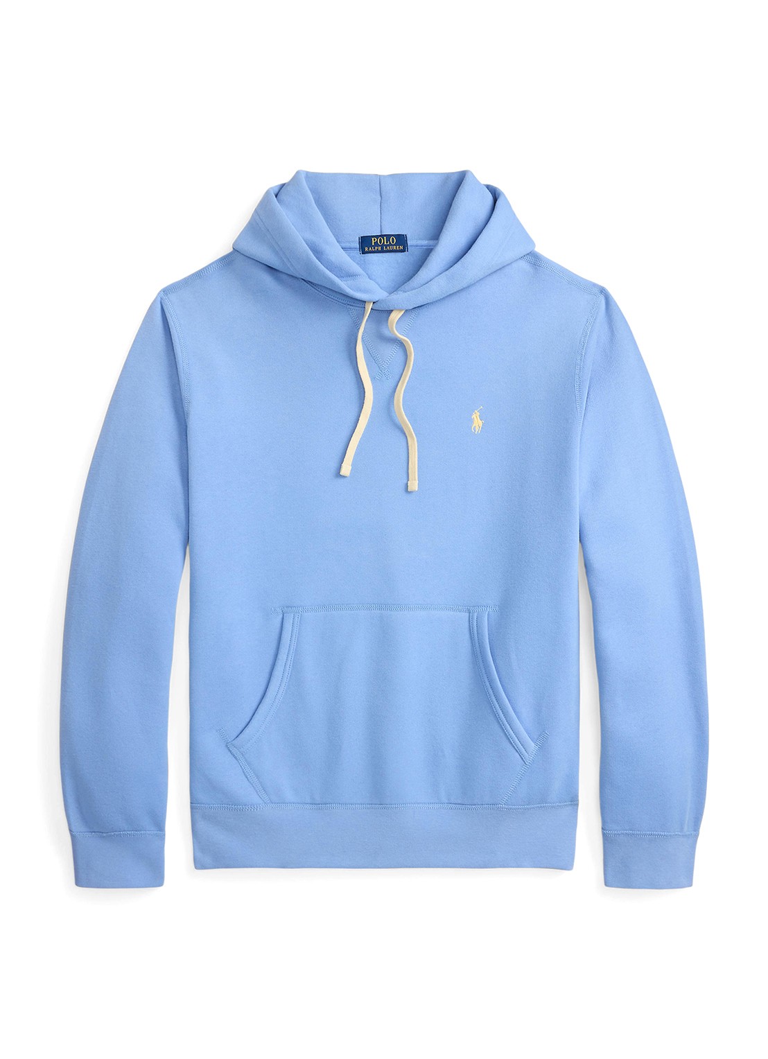 Ralph Lauren Hoodie met logoborduring - voorkant 4 bristol blue / blauw