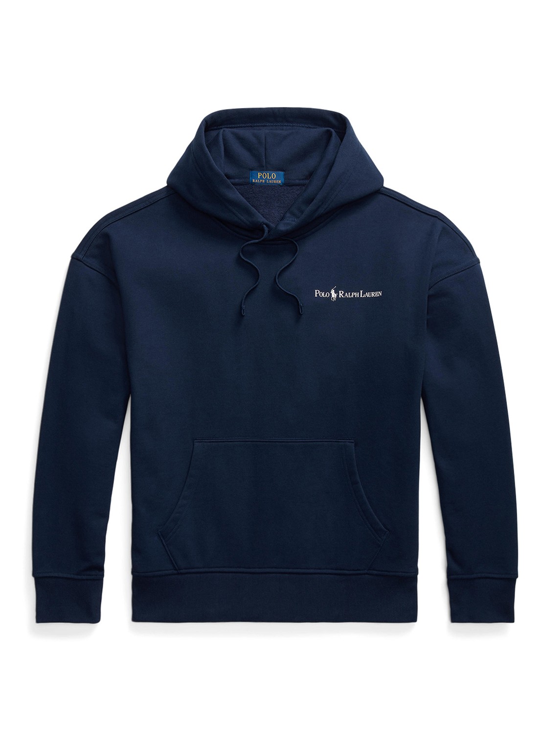 Ralph Lauren Hoodie met logoborduring - voorkant cruise navy / donkerblauw