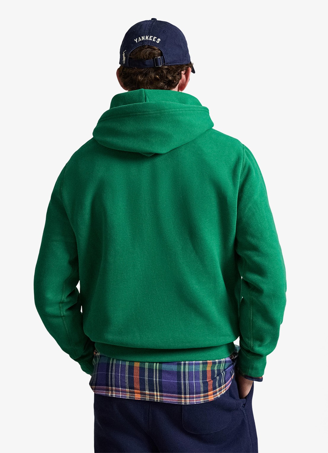Ralph Lauren Hoodie met logoborduring - achterkant 5 erin green / groen
