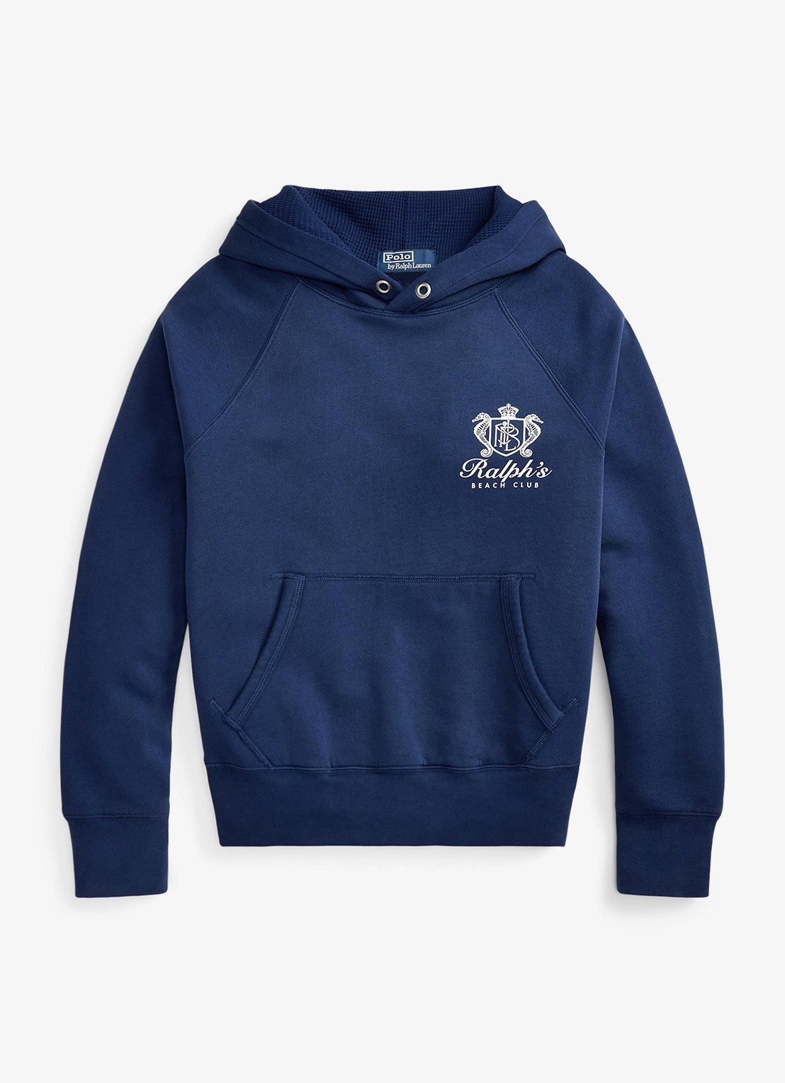 Ralph Lauren Hoodie met logoprint - voorkant dark cobalt / kobaltblauw