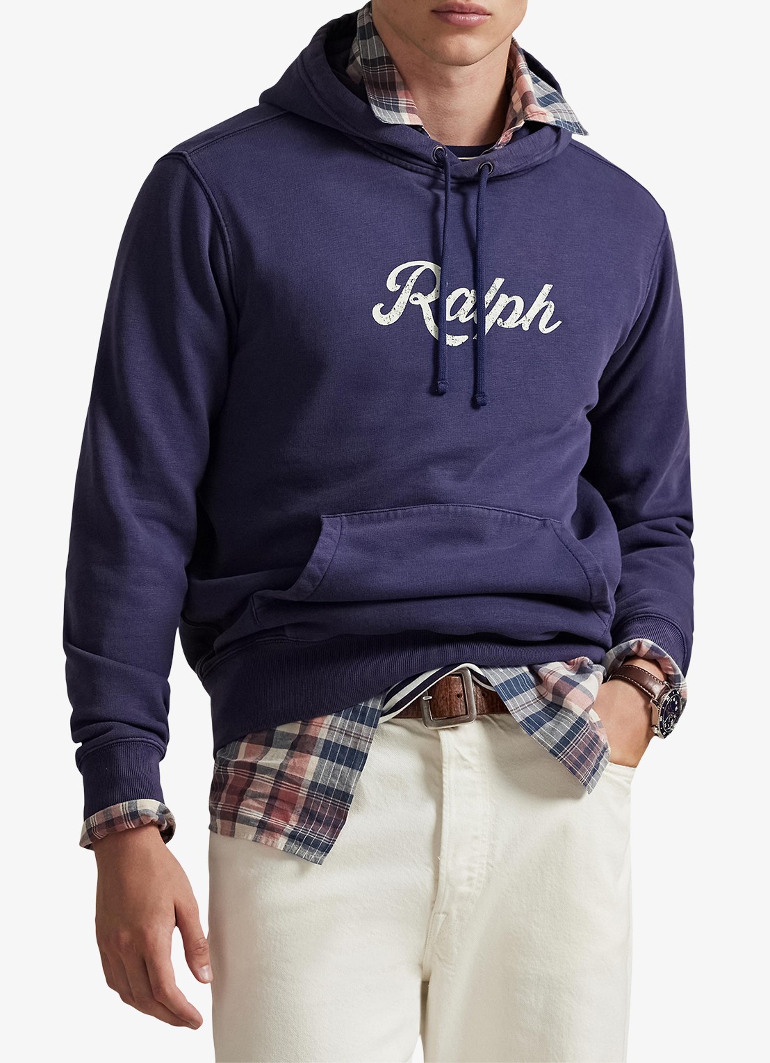 Ralph Lauren Hoodie met logoprint - detail 4 dark cobalt-2x28