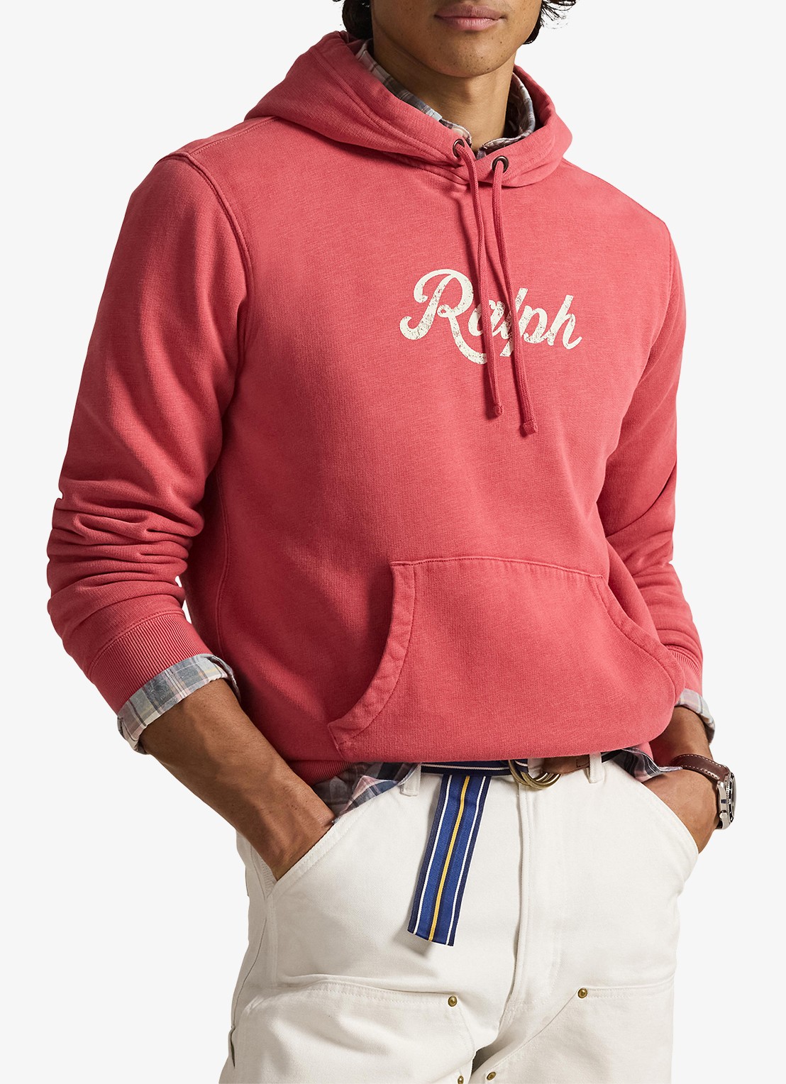 Ralph Lauren Hoodie met logoprint - detail 4 nantucket red-2xpp