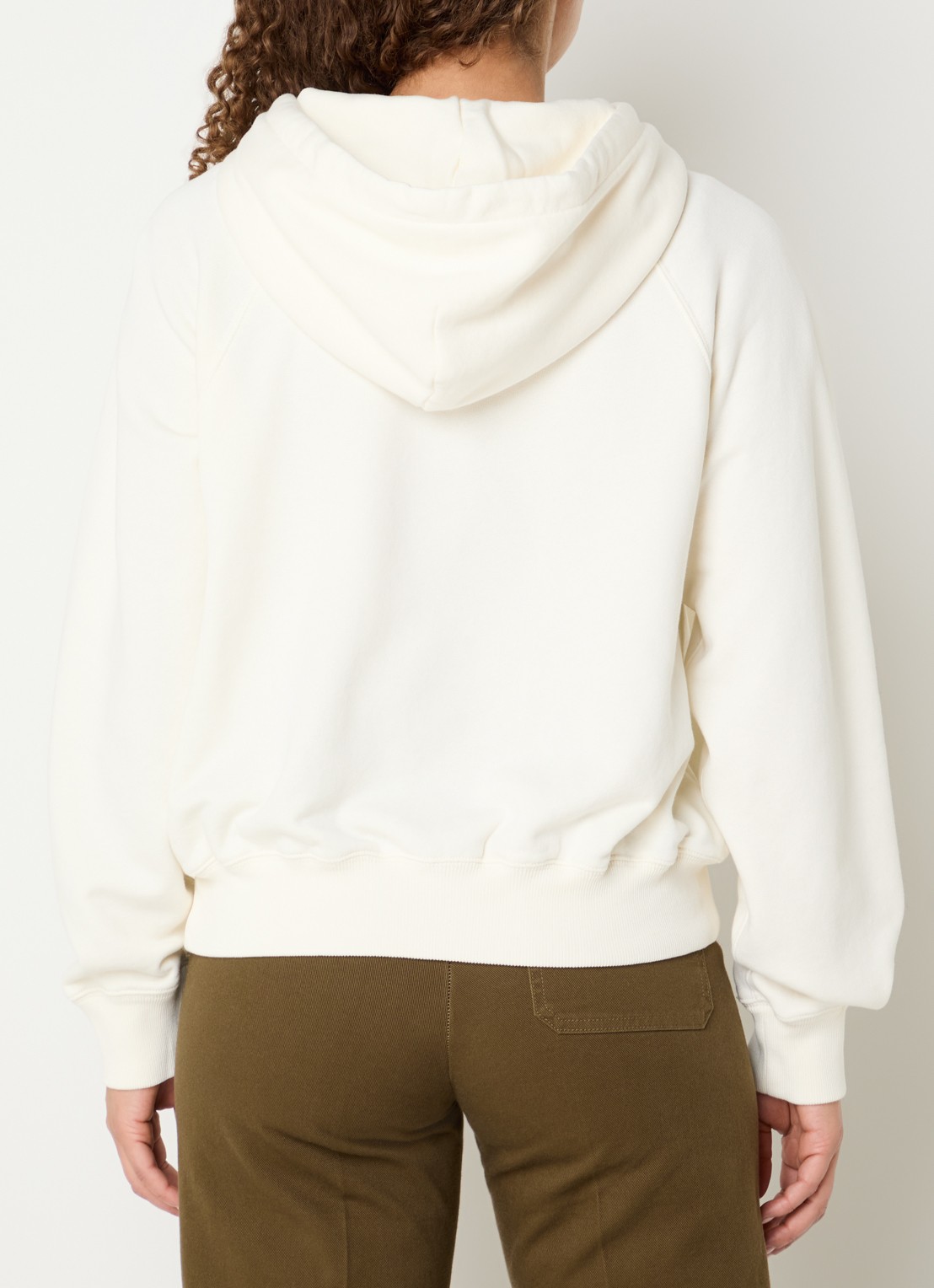 Ralph Lauren Hoodie met print - achterkant 3 gebroken wit