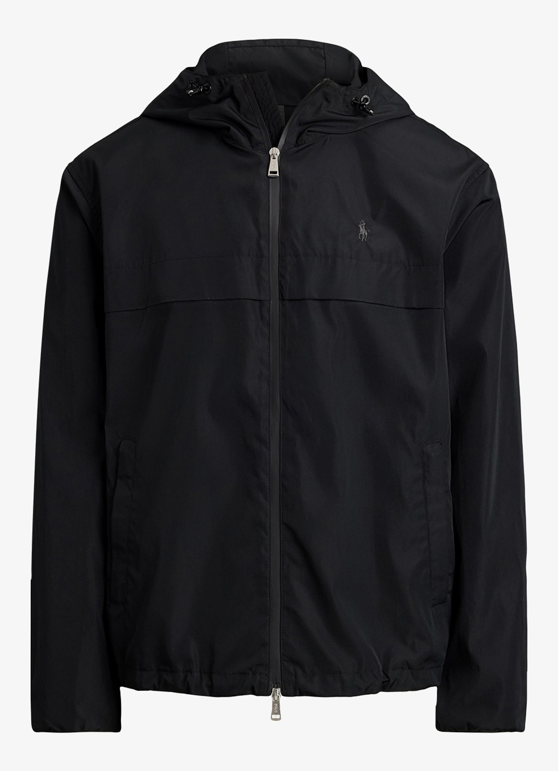 Ralph Lauren Jack met capuchon en steekzakken - voorkant 2 polo black / zwart