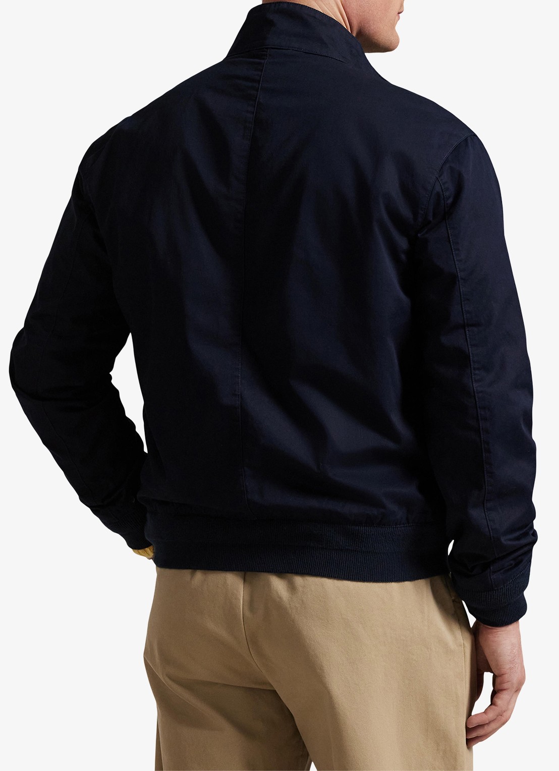 Ralph Lauren Jack met klepzakken en logoborduring - achterkant 3 collection navy / donkerblauw