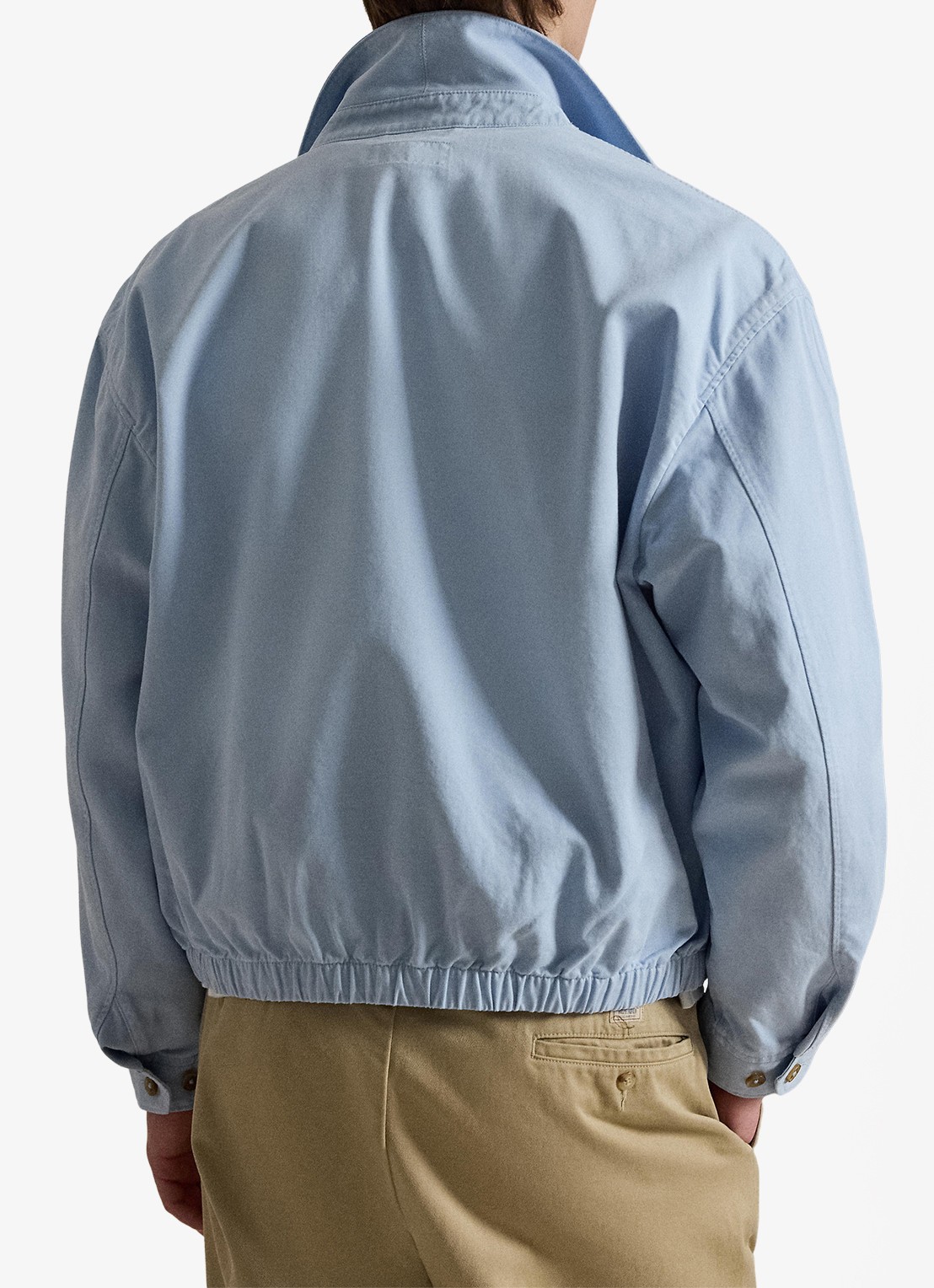 Ralph Lauren Jack met logoborduring - achterkant southport blue / blauw