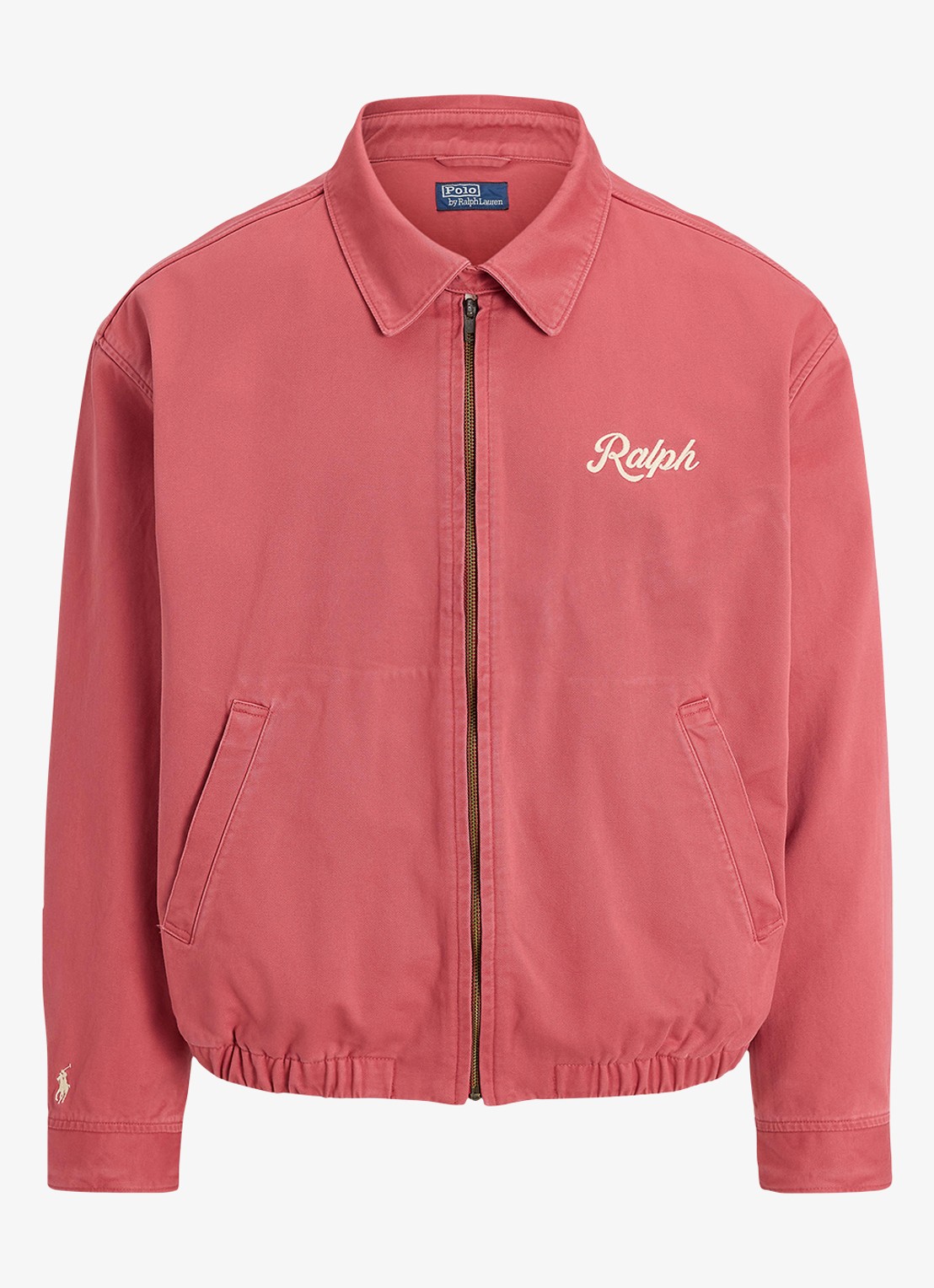 Ralph Lauren Jack met logoborduring - voorkant nantucket red / rood
