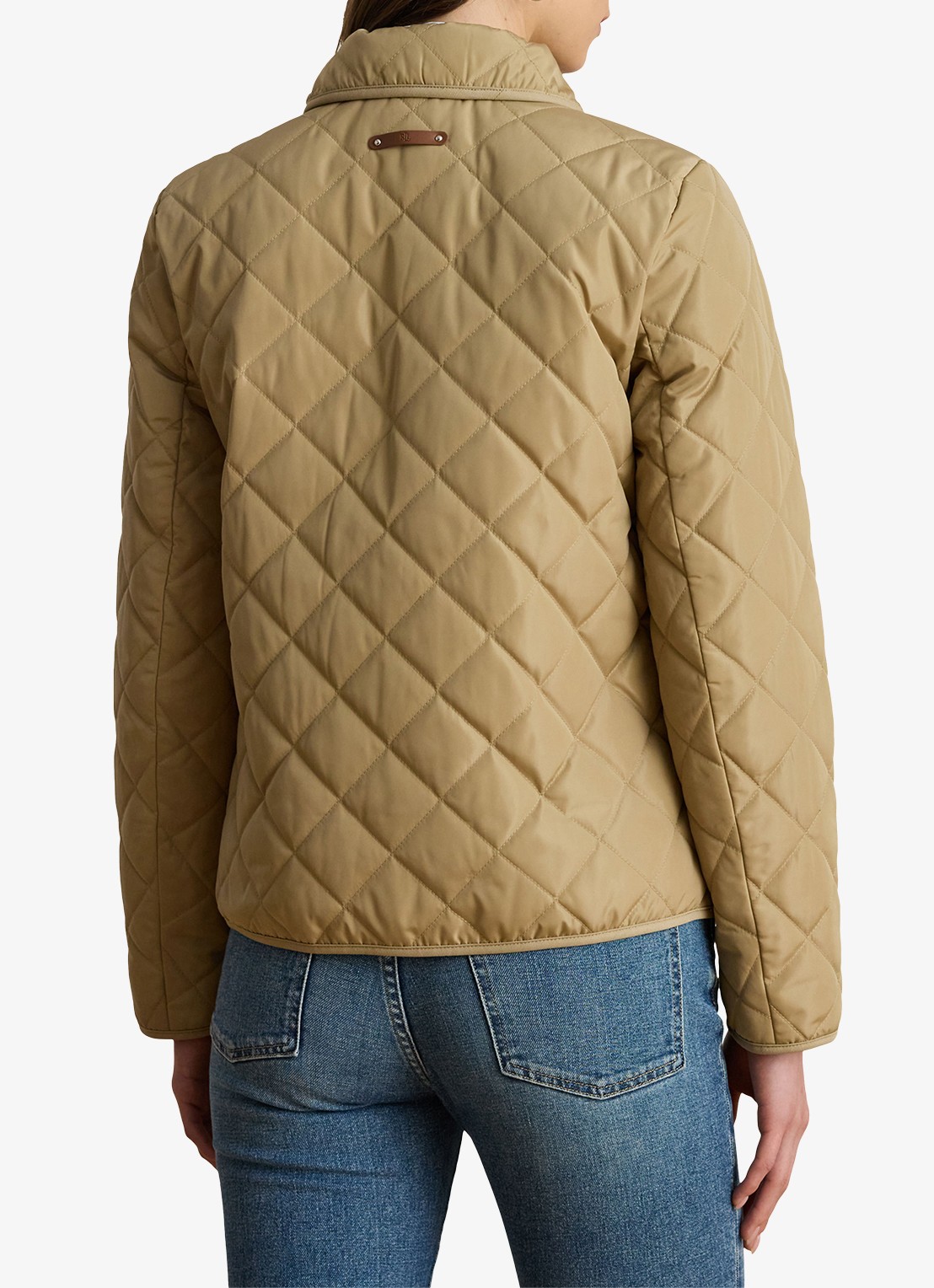 Ralph Lauren Jack met quilt patroon - achterkant beige