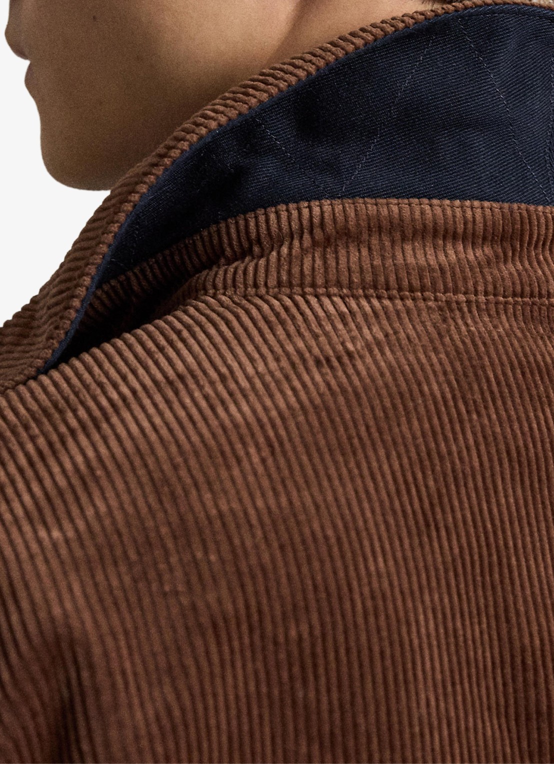 Ralph Lauren Jack van corduroy met logoborduring - detail 4 pale russet / bruin