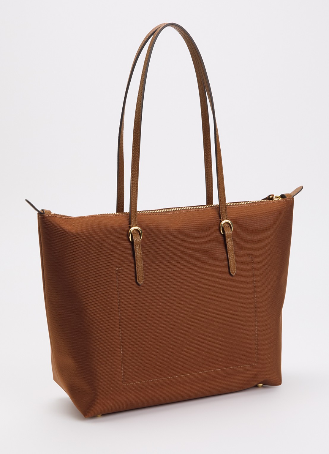 Ralph Lauren Keaton shopper met logo - achterkant 2 bruin