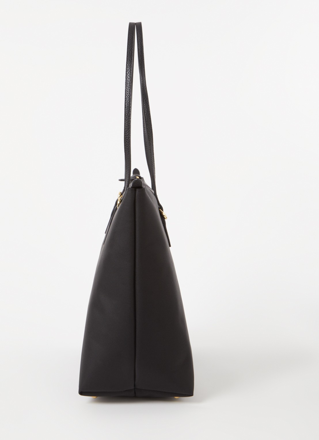 Ralph Lauren Keaton shopper van canvas met logo - detail 3 zwart