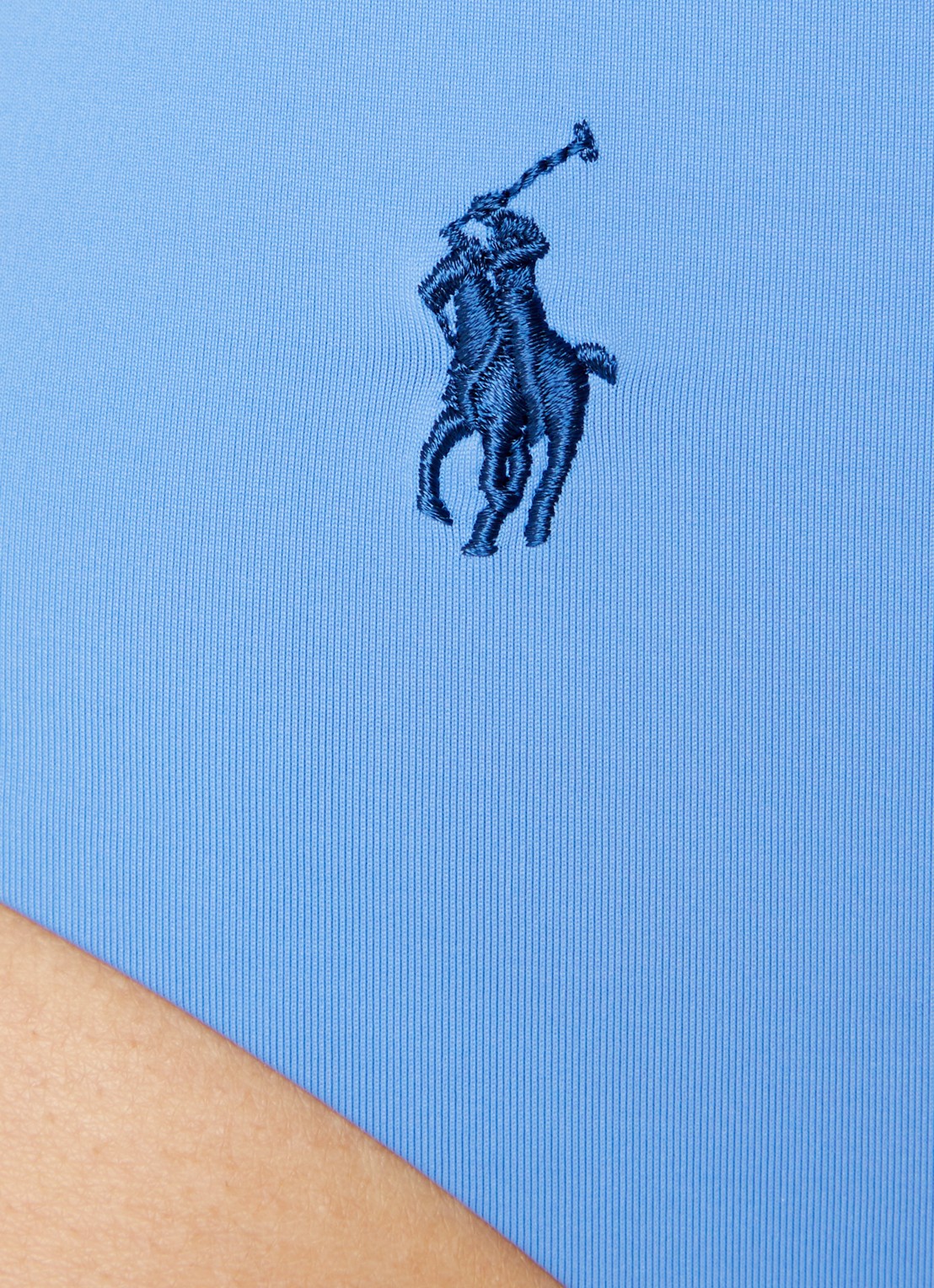 Ralph Lauren Kennedy badpak met gekruiste banden - detail 5 lichtblauw