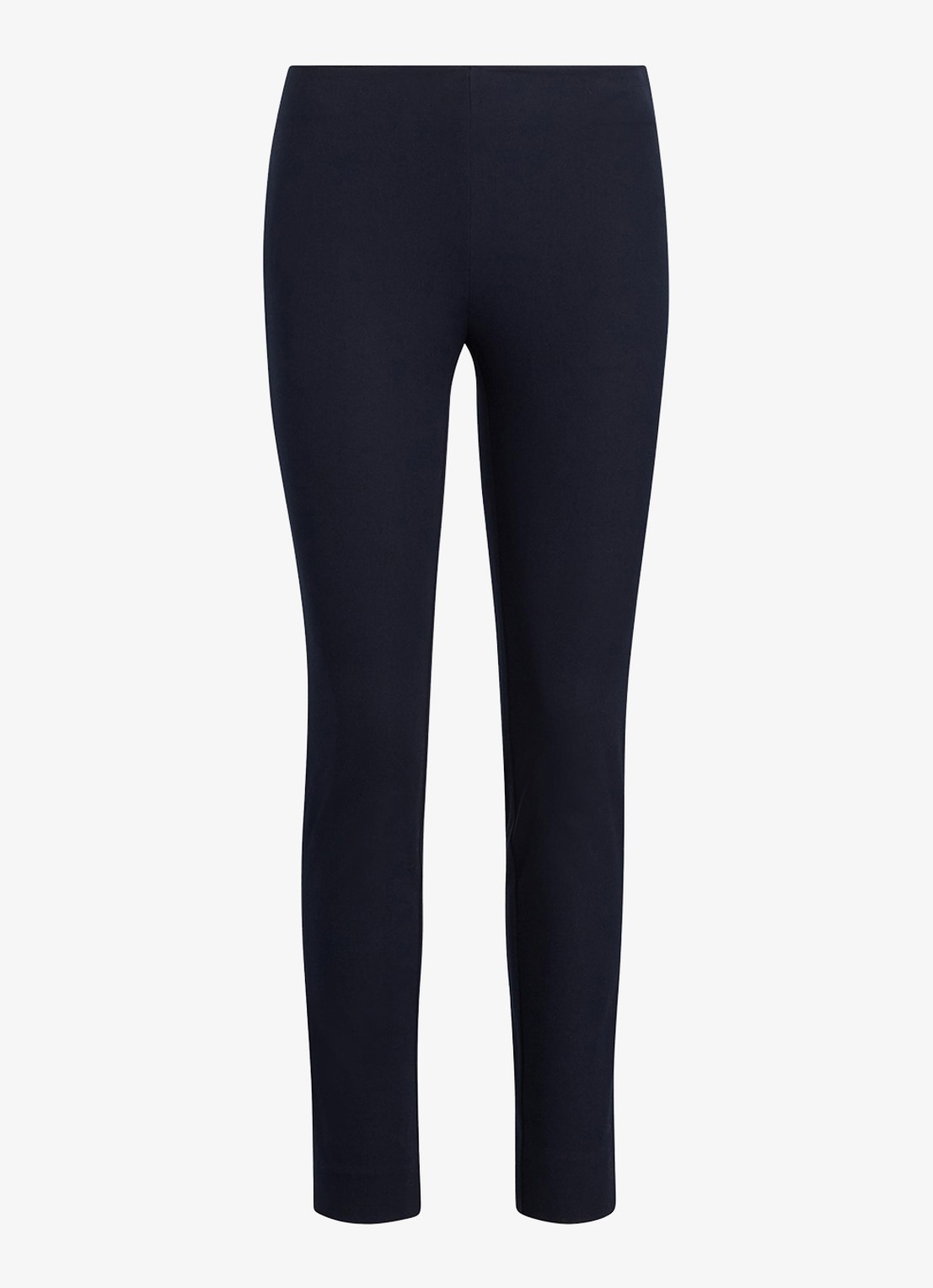 Ralph Lauren Keslina slim fit broek van stretch katoen - voorkant 4 donkerblauw