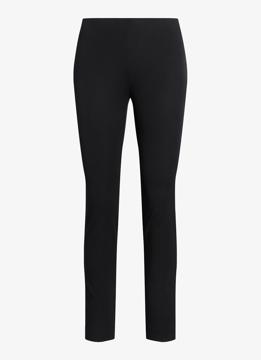 Ralph Lauren Keslina slim fit broek van stretch katoen - voorkant 2 black wash / zwart