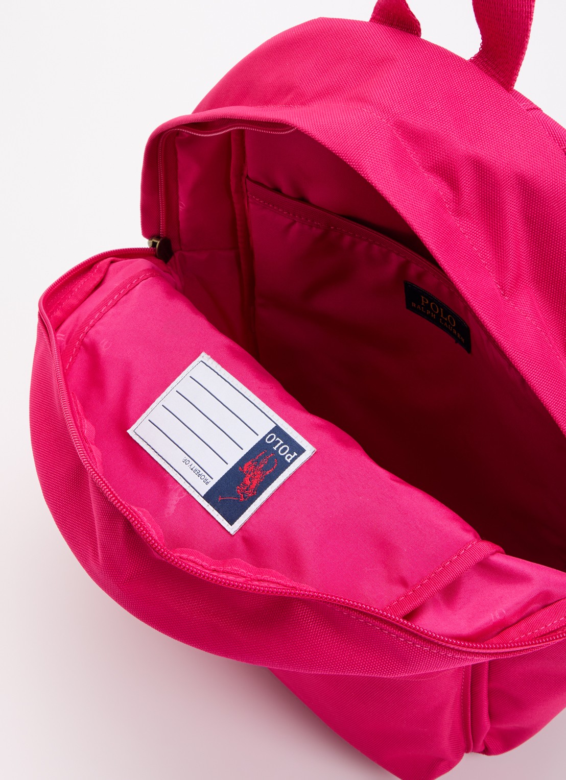 Ralph Lauren Kids rugzak met laptopvak en logo  - detail 2 roze