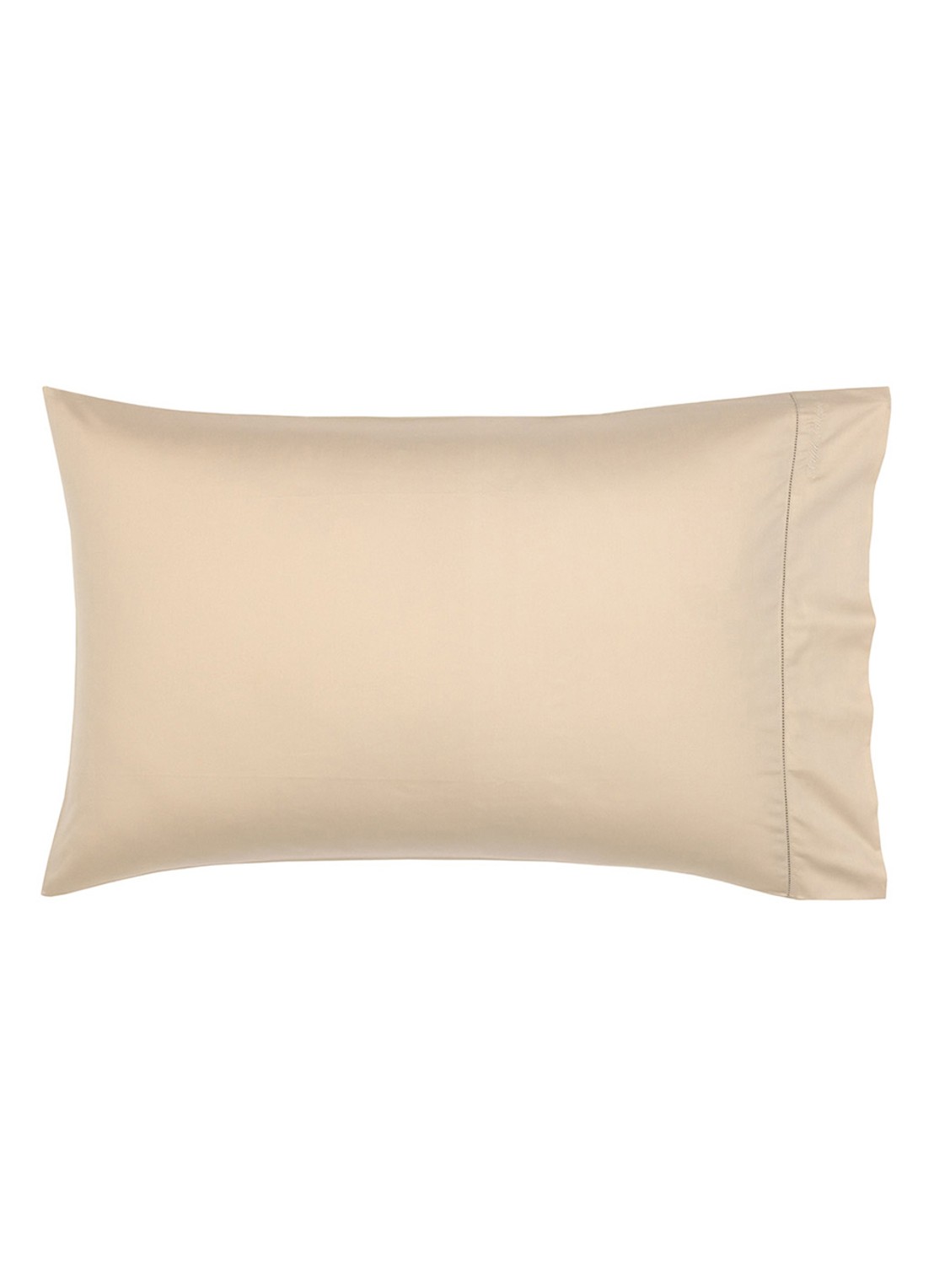 Ralph Lauren Kussensloop van katoensatijn 624TC in 2-pack - voorkant 3 creme