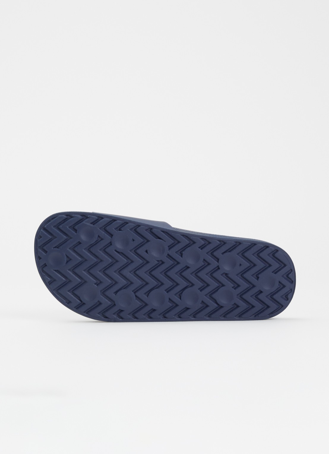 Ralph Lauren Lennon slipper met logo - detail 4 donkerblauw