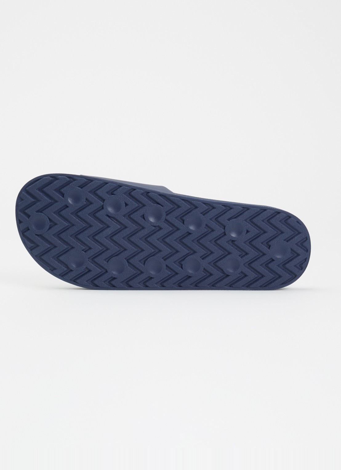 Ralph Lauren Lennon slipper met logo - detail 2 donkerblauw