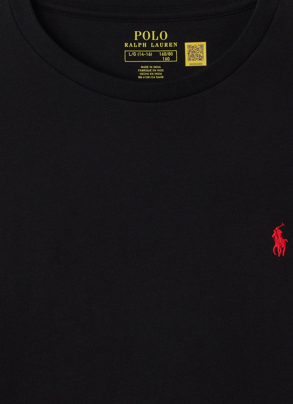 Ralph Lauren Longsleeve met logoborduring - detail 3 zwart