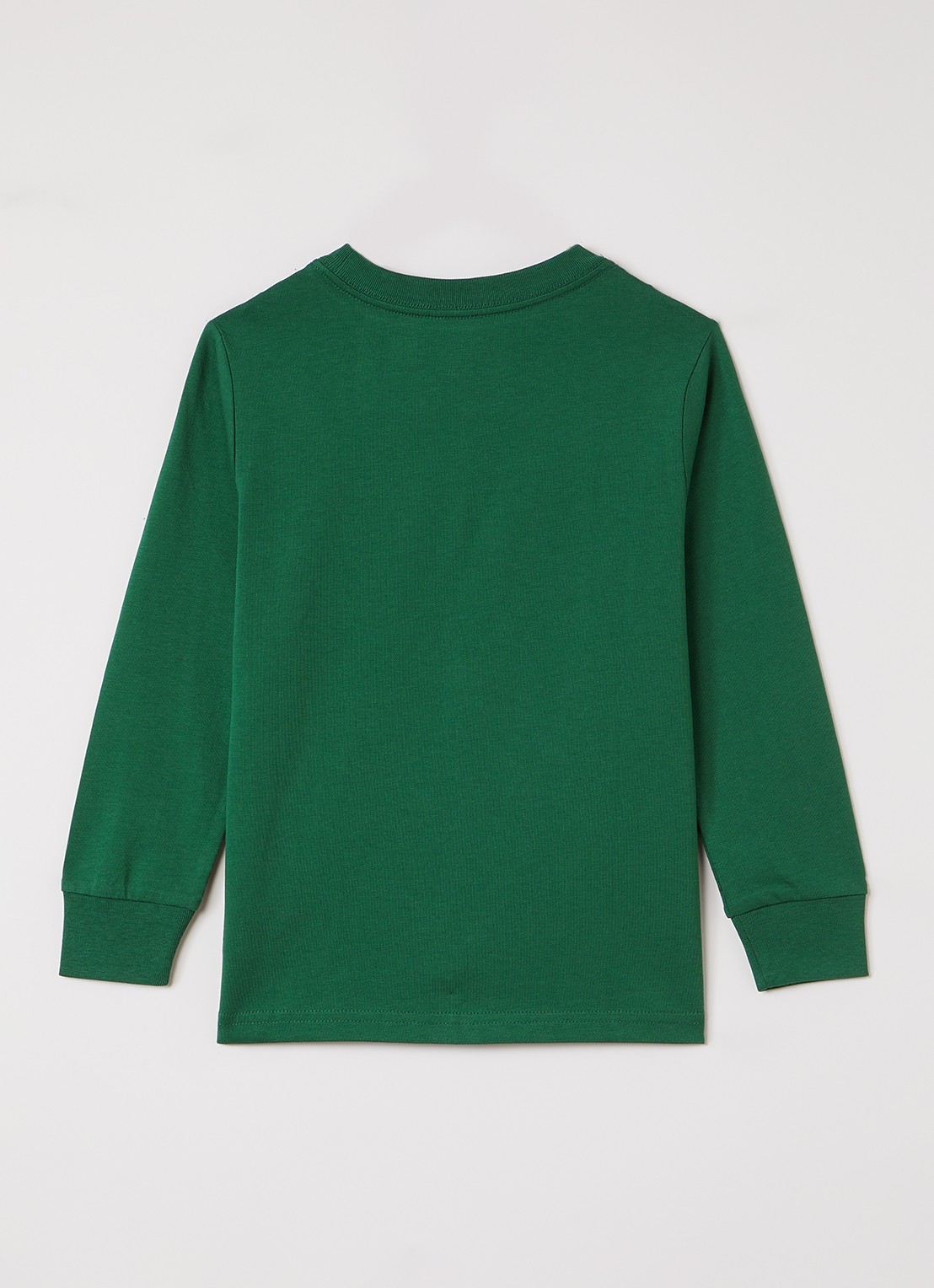 Ralph Lauren Longsleeve met logoborduring - voorkant 2 groen