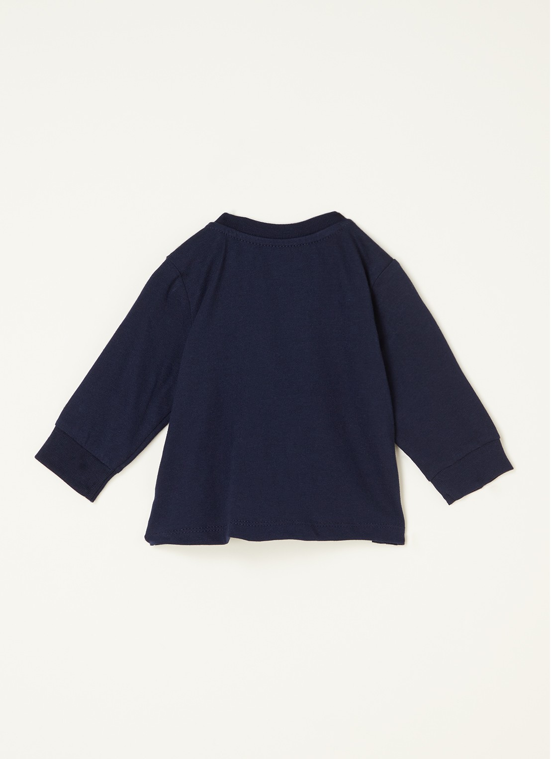 Ralph Lauren Longsleeve met logoborduring  - voorkant 2 donkerblauw