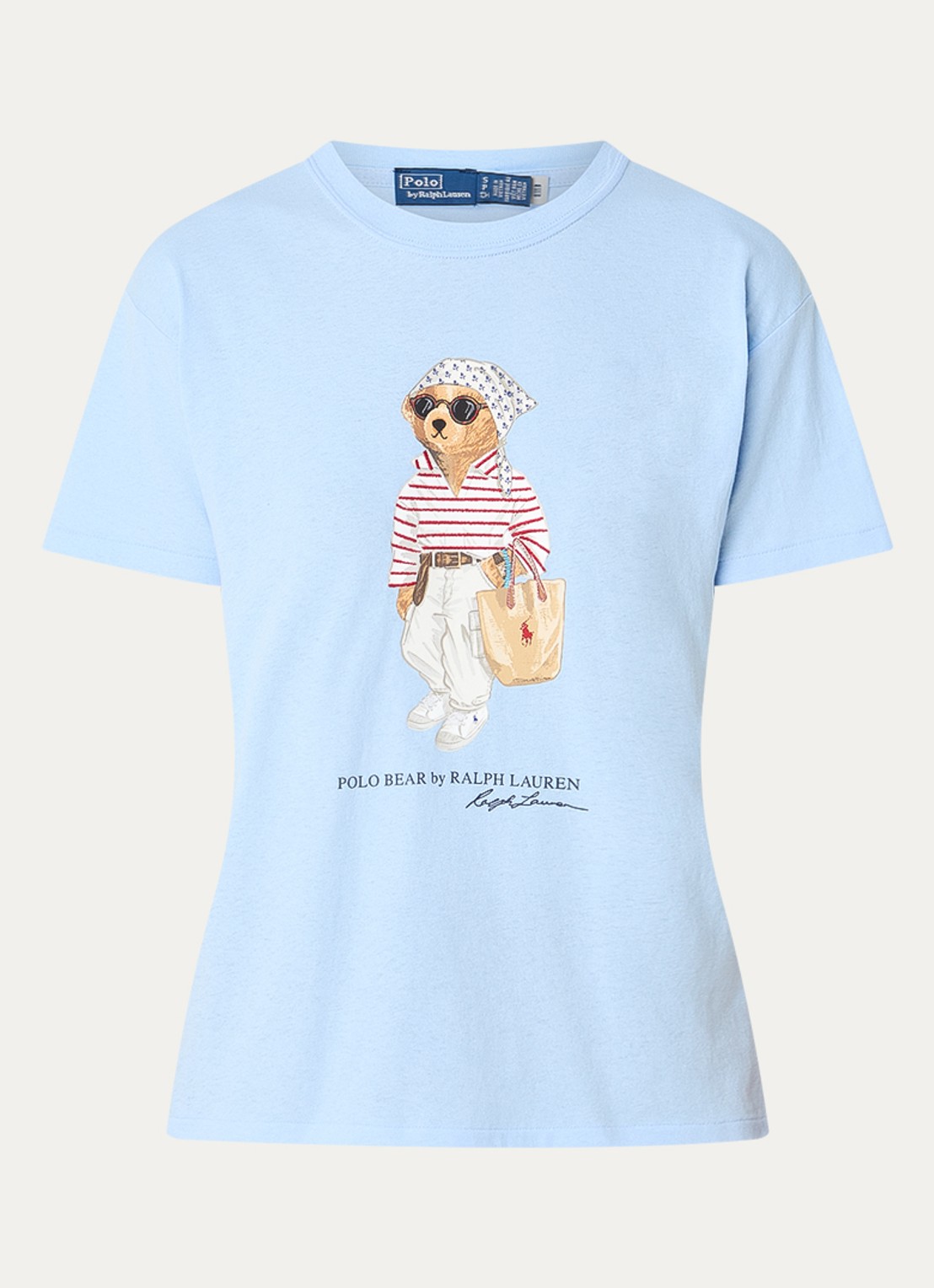 Ralph Lauren Longsleeve met print - voorkant 3 blauw