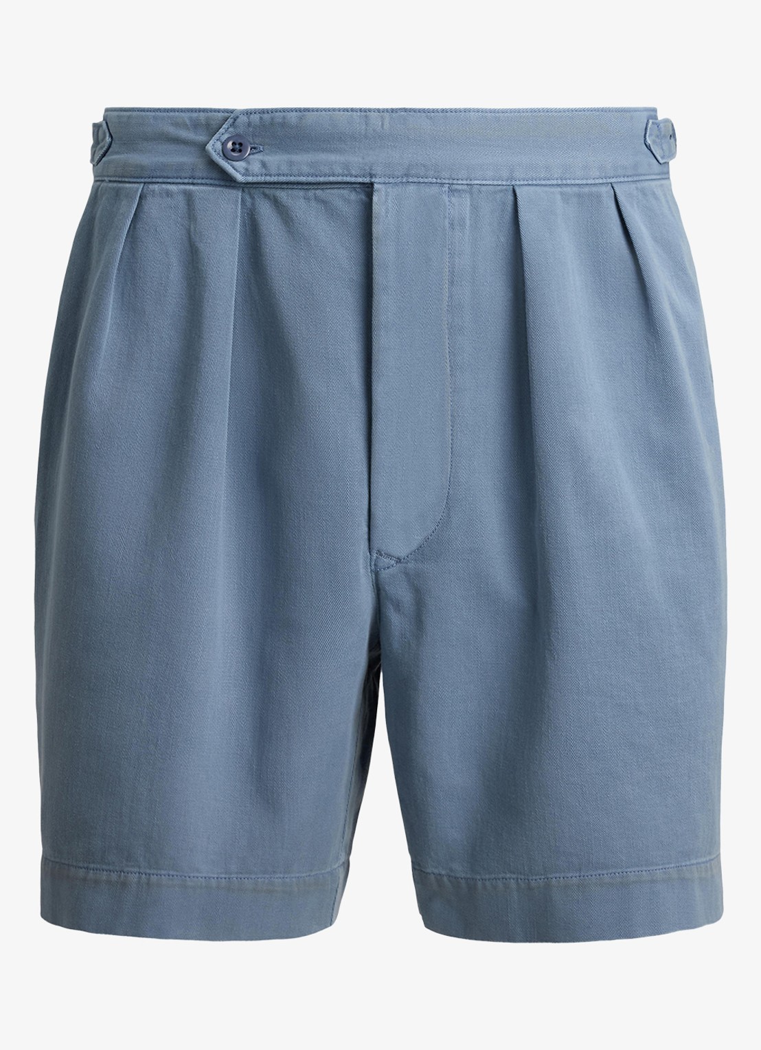 Ralph Lauren Loose fit korte broek met steekzakken - voorkant 4 les fades / staalblauw
