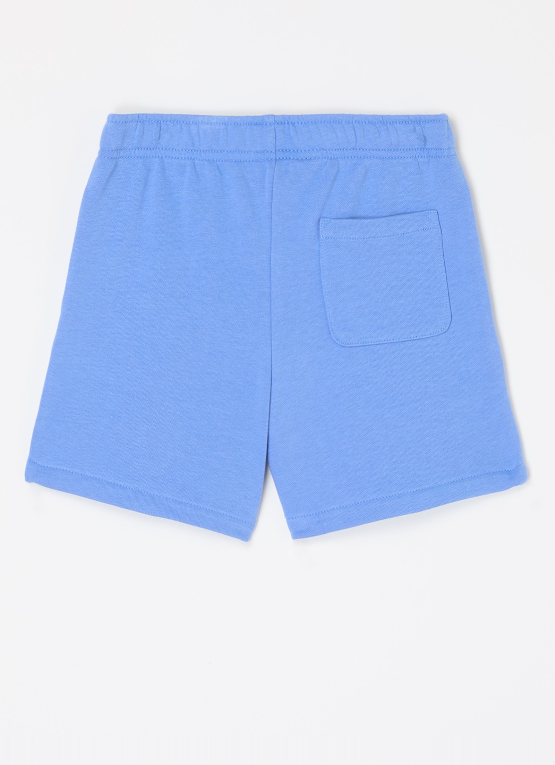 Ralph Lauren Loose fit korte joggingbroek met logo - voorkant 3 blauw