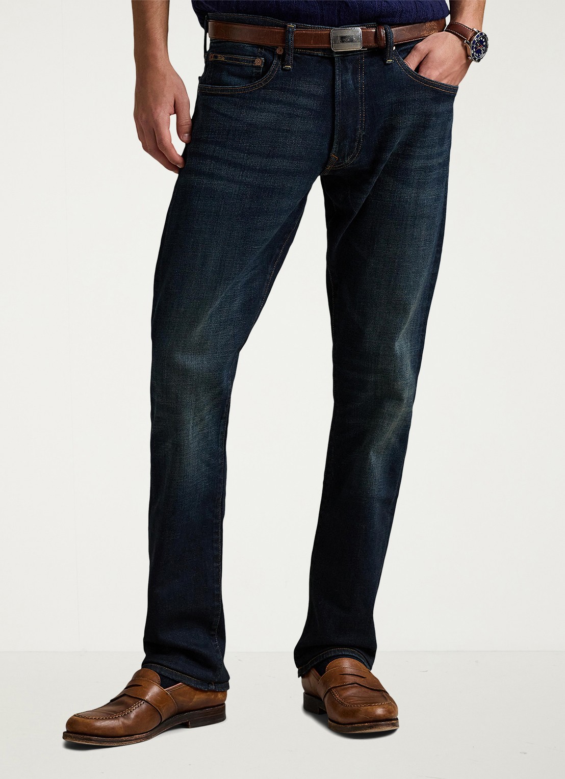Ralph Lauren M BOTTOMS - detail murphy stretch / indigo
