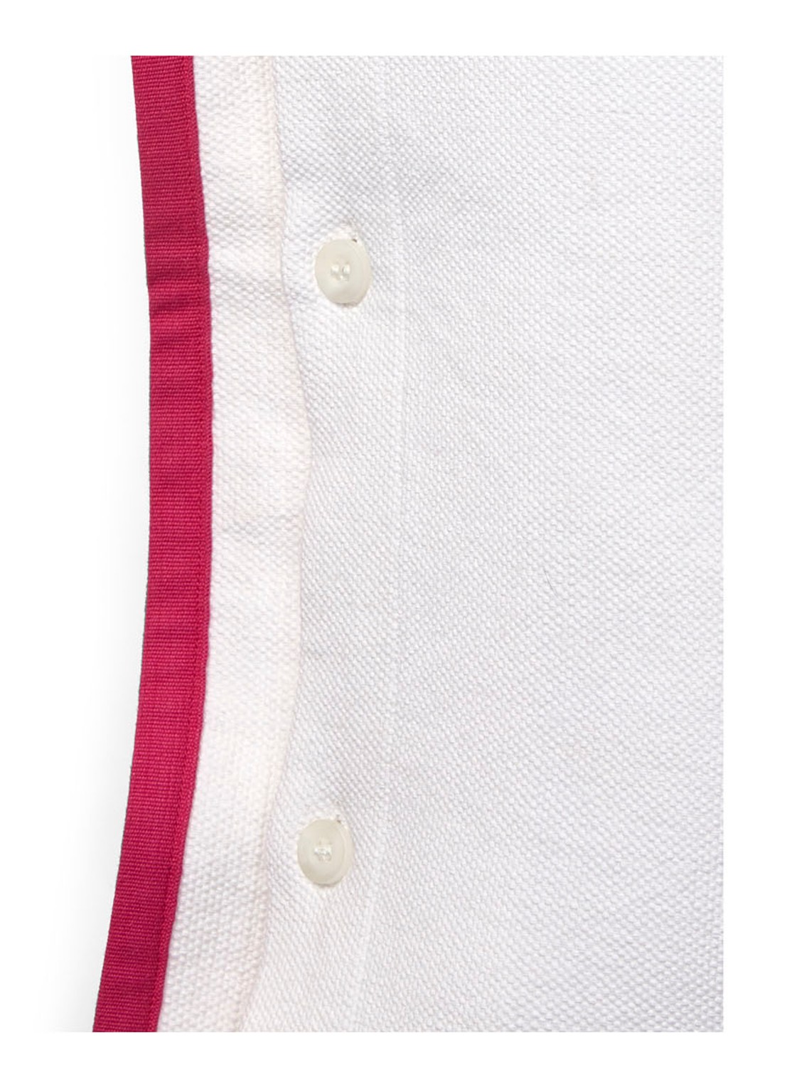 Ralph Lauren Marigot Bay kussensloop van katoen  - detail steenrood