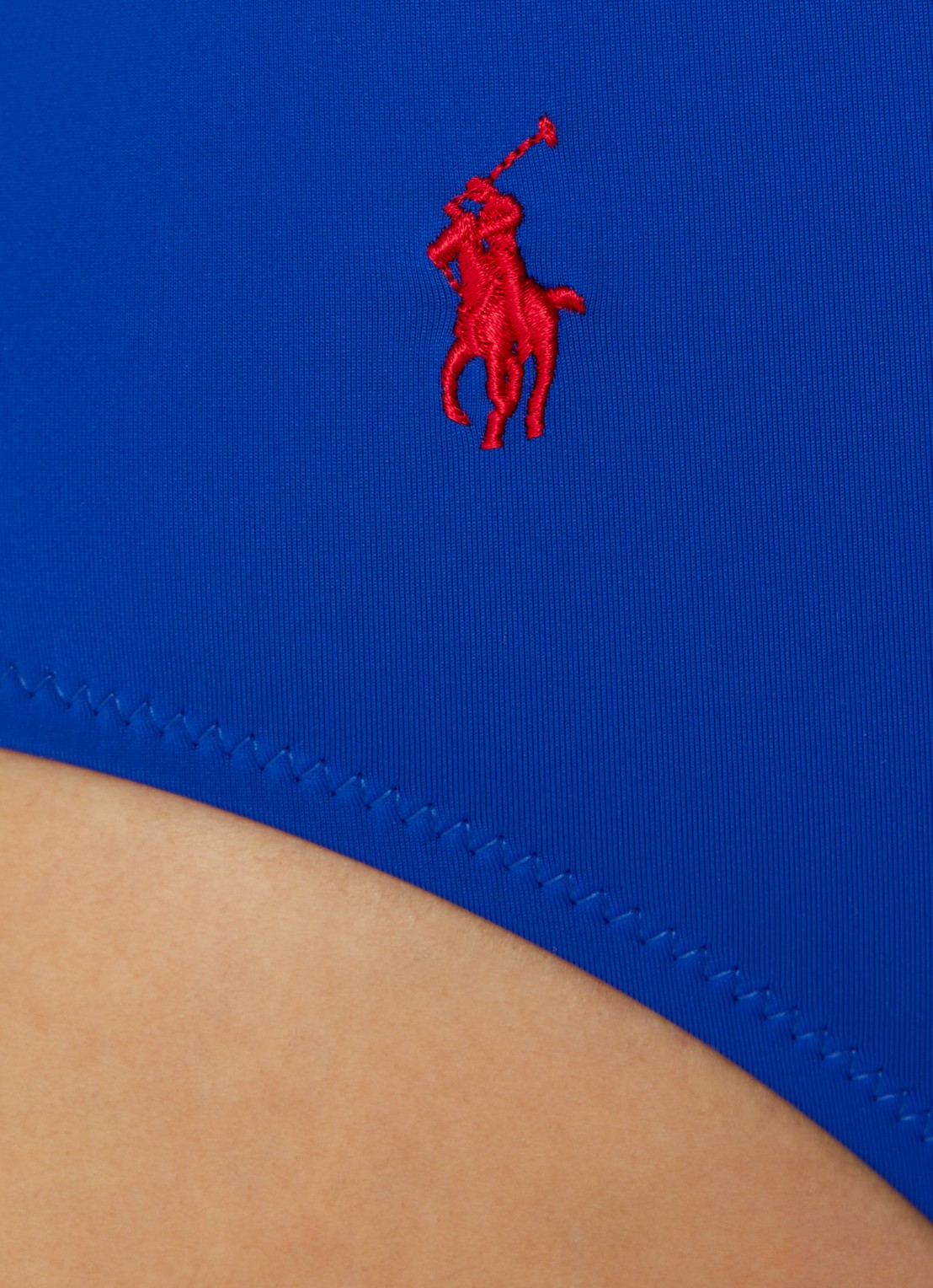 Ralph Lauren Martinique badpak met uitneembare vulling  - detail 3 royalblauw