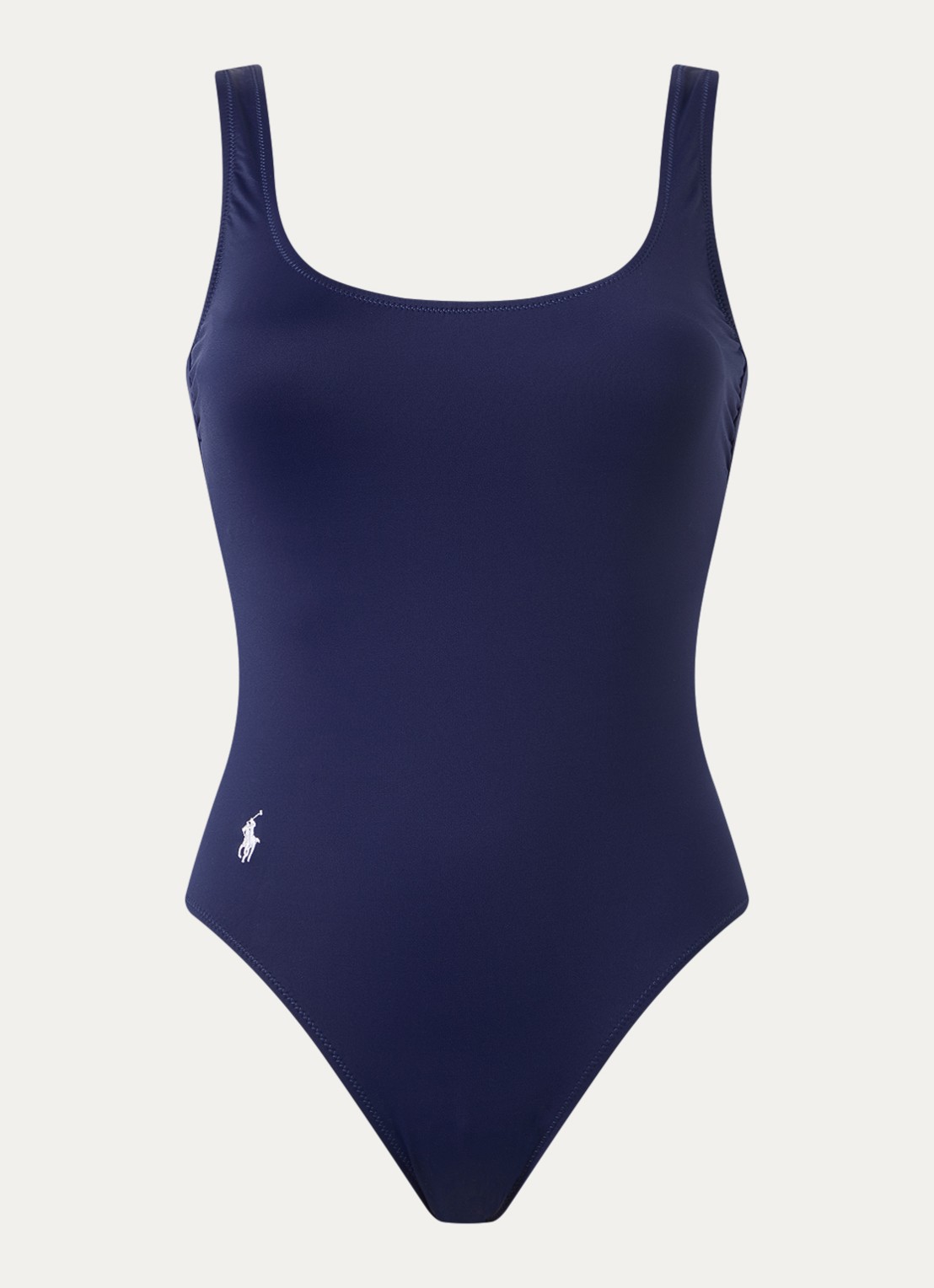 Ralph Lauren Martinique badpak met uitneembare vulling  - voorkant 2 donkerblauw
