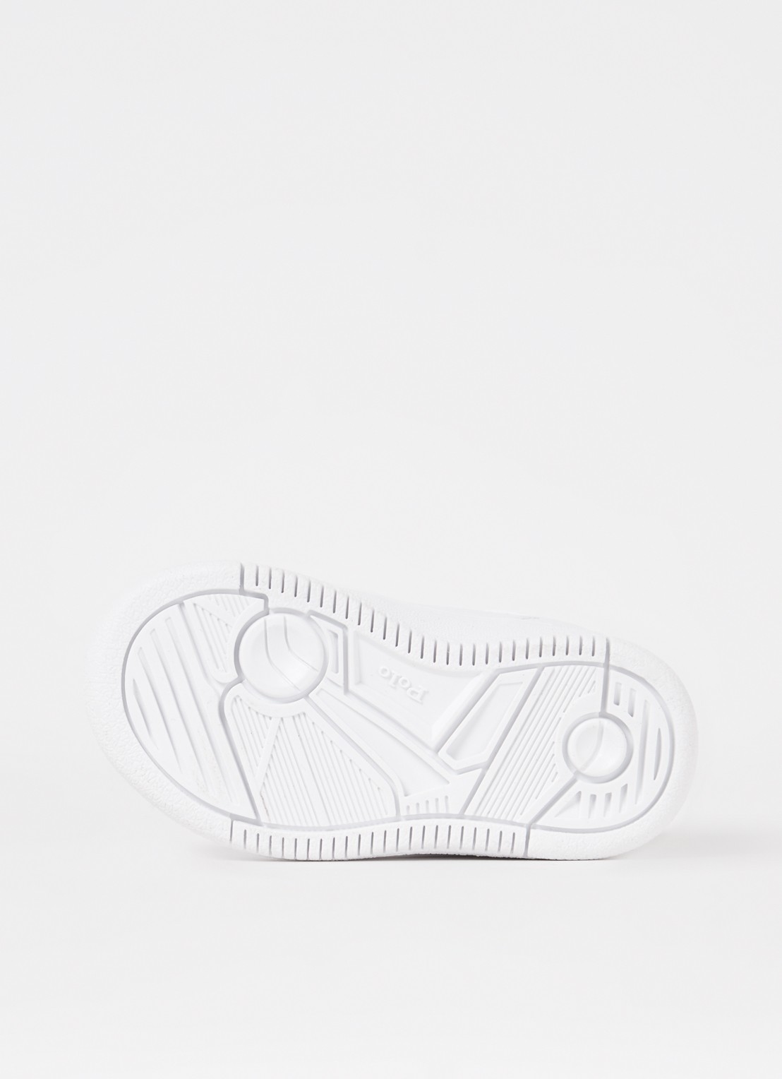 Ralph Lauren Master Court sneaker met logoborduring - detail 4 wit