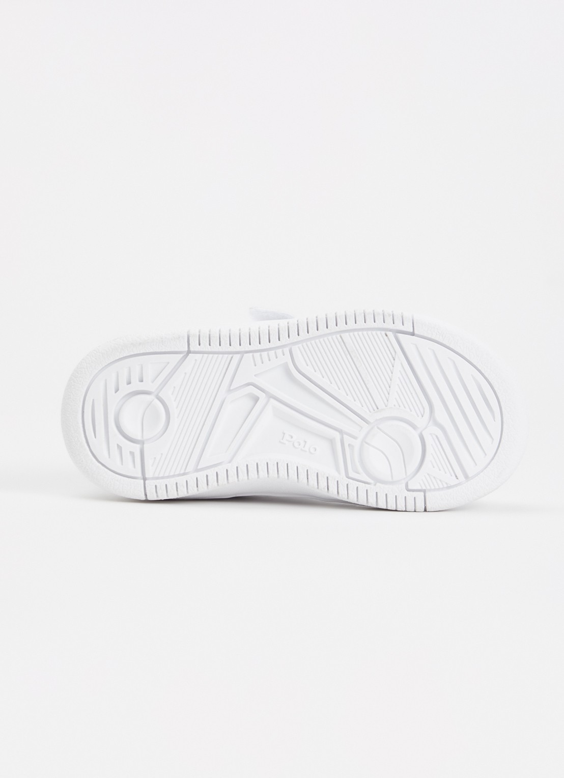 Ralph Lauren Masters Court sneaker met logo - detail 4 wit