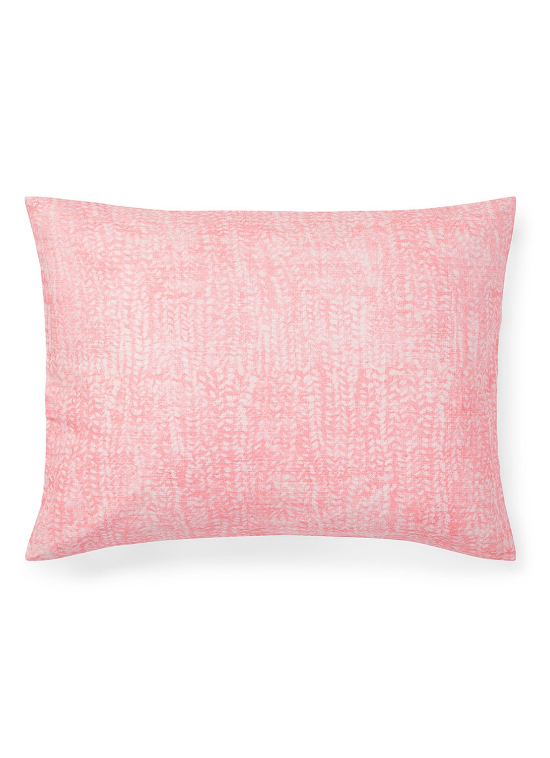 Ralph Lauren Meadow Lane kussensloop van katoen 300TC - voorkant roze