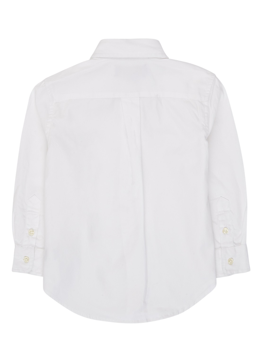Ralph Lauren Overhemd met logoborduring - achterkant 3 wit