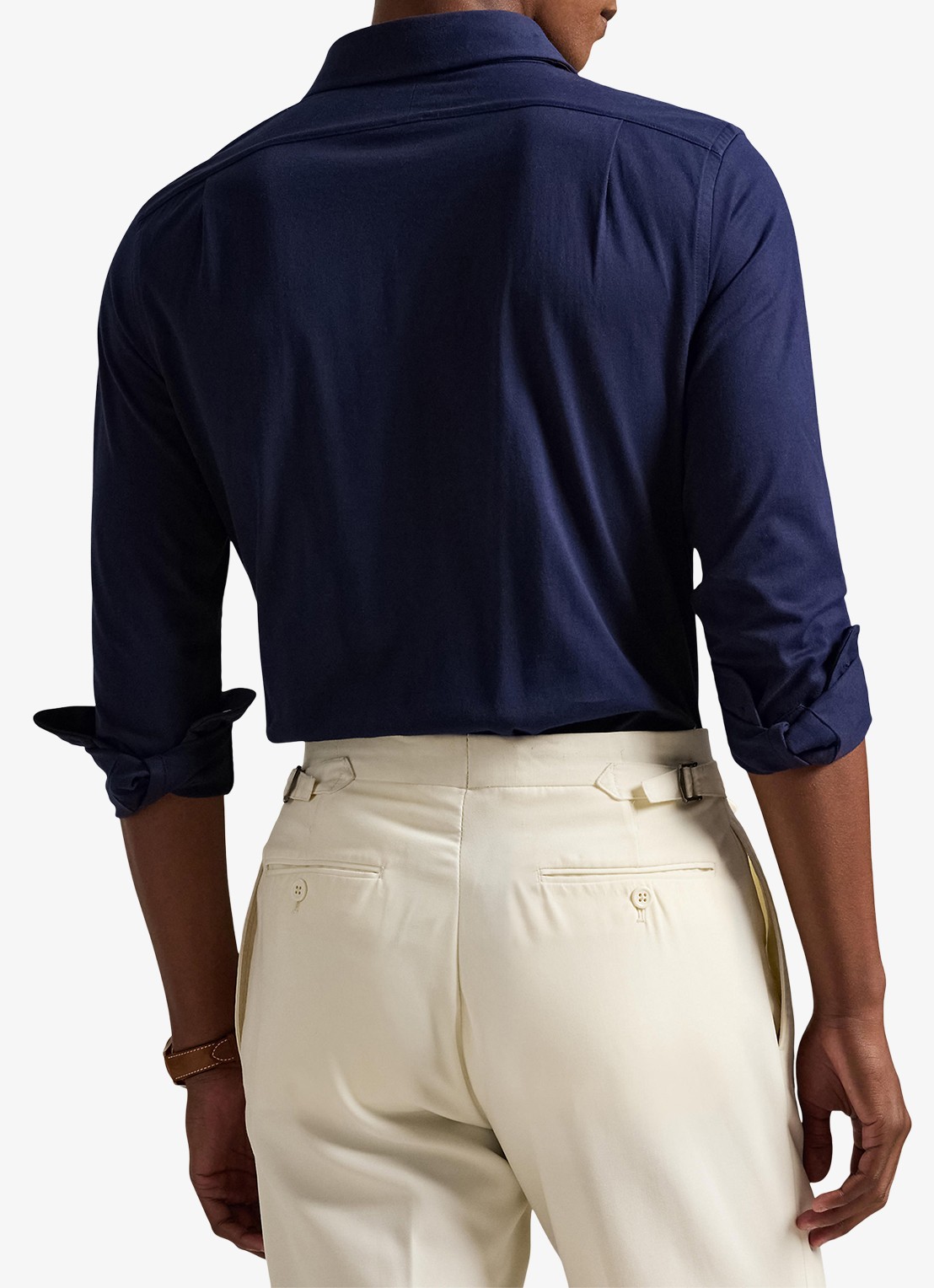 Ralph Lauren Overhemd met logoborduring - achterkant 5 cruise navy / donkerblauw