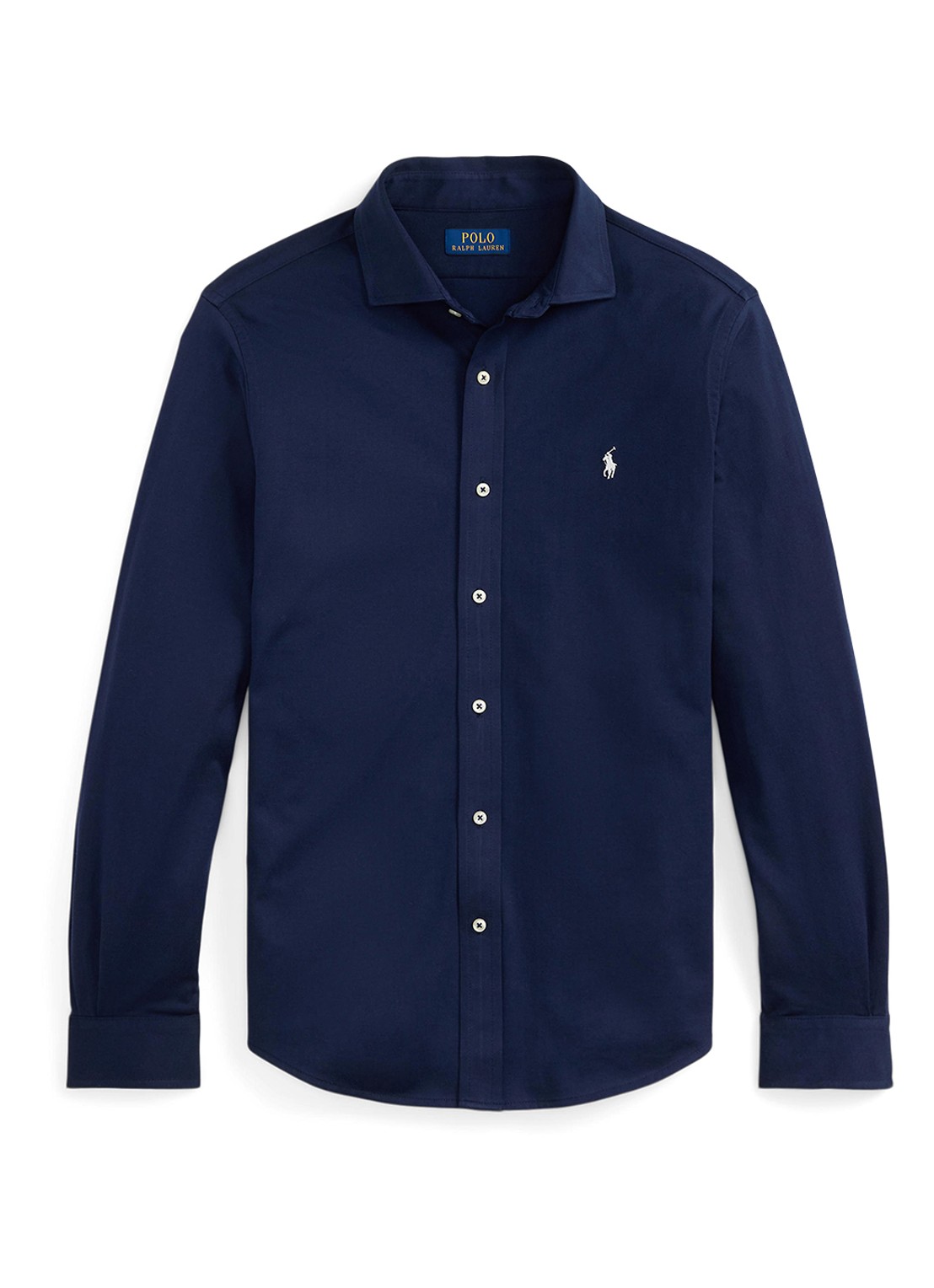 Ralph Lauren Overhemd met logoborduring - voorkant 3 cruise navy / donkerblauw