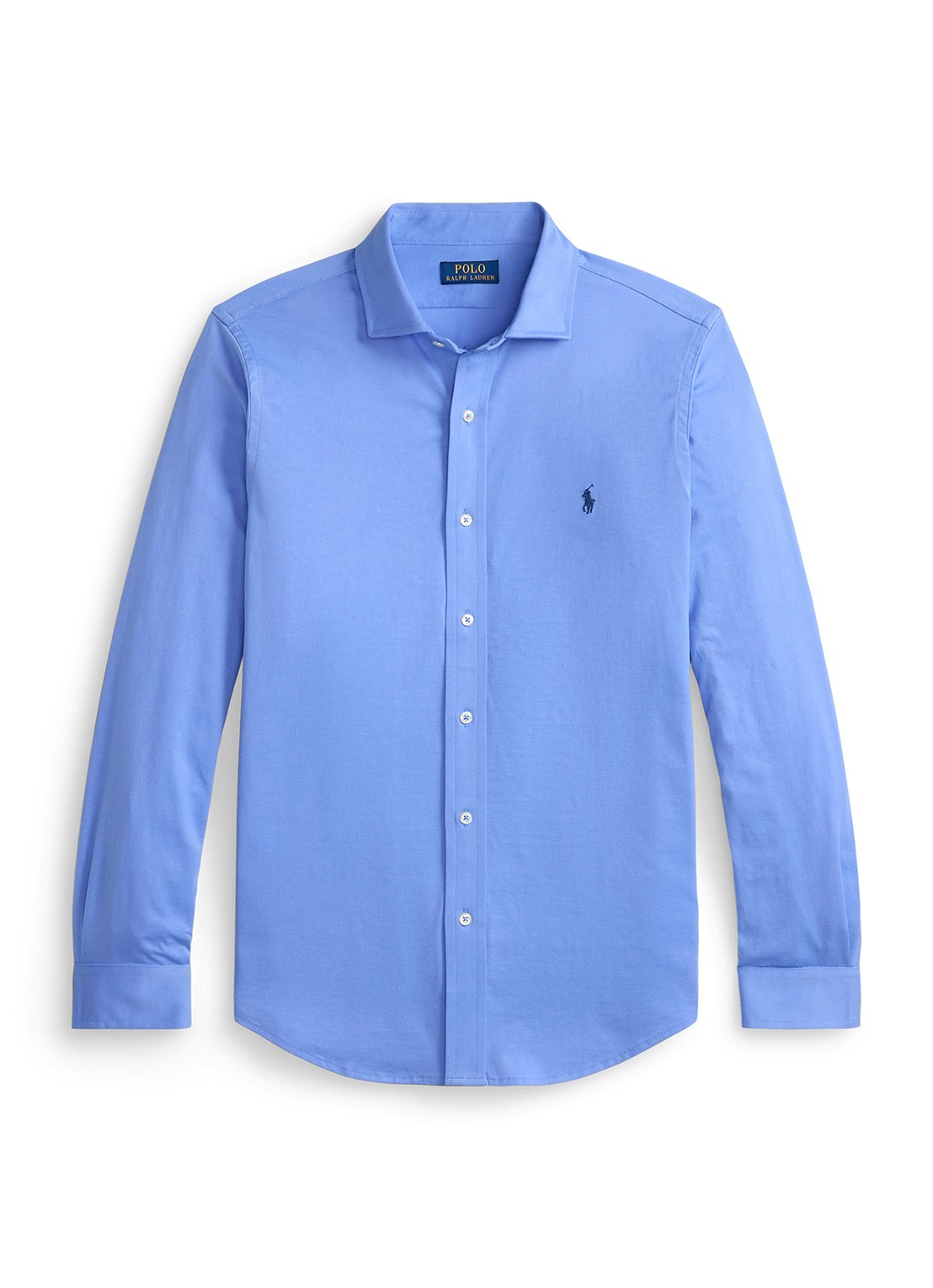 Ralph Lauren Overhemd met logoborduring - voorkant harbor island blue-2wnz