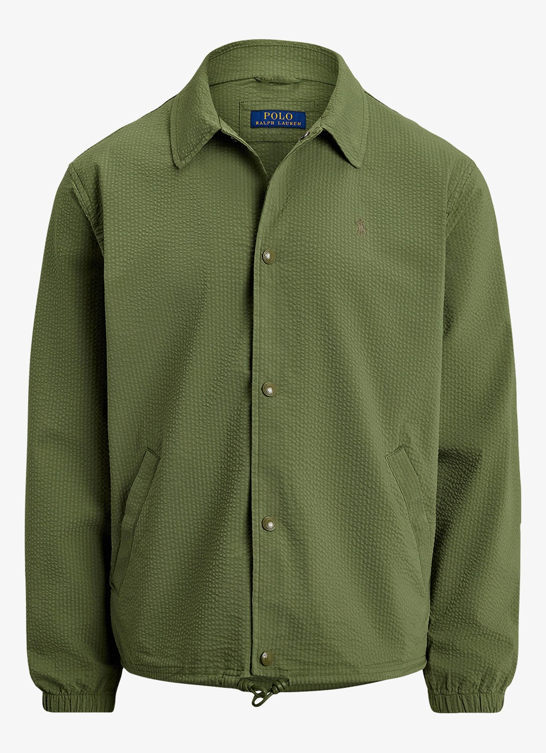 Ralph Lauren Overshirt met steekzakken - voorkant supply olive/garden trail