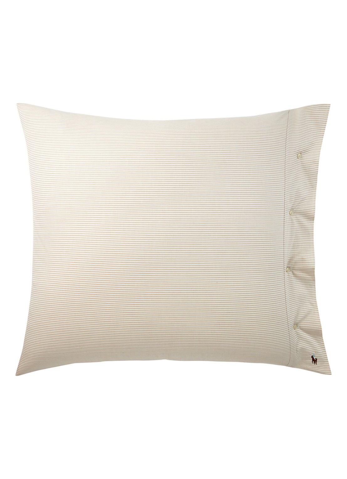Ralph Lauren Oxford kussensloop 80TC in 2-pack - voorkant creme